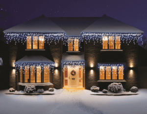 Icicle Christmas lights